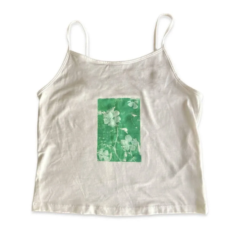 Y2K Aesthetic Crop Tops: Emo Girls Streetwear Grunge Camisole Tank Tops