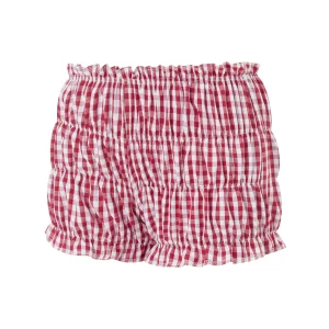 Y2K Aesthetic Plaid Print Low Waist Shorts - Korean Fashion Bloomers