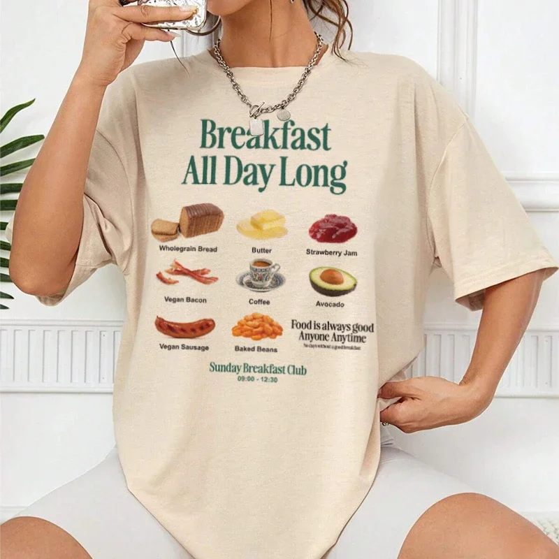 Y2K Breakfast Club Retro Funny T-Shirt - Oversized Streetwear Graphic Tee