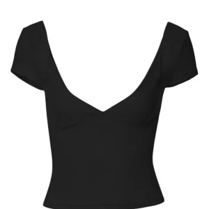 Y2K Fashion Deep V-Neck Backless Crop Tee - Streetwear Slim Fit