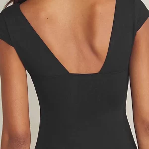 Y2K Fashion Deep V-Neck Backless Crop Tee - Streetwear Slim Fit