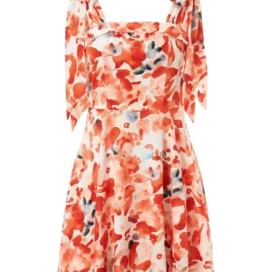 Y2K Floral Mini Dress: Boho Style Strapless A-Line Short Dress