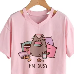 Y2K Forest Women's Cute Cartoon Super Short T-shirt