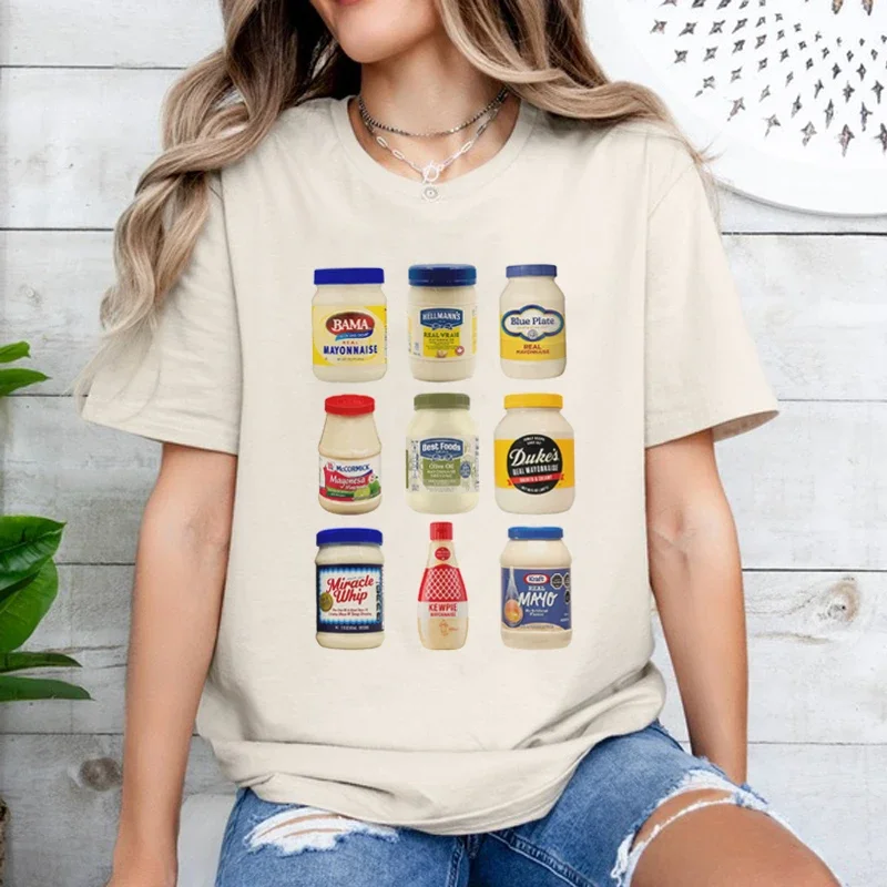 Y2K Grunge Aesthetic Vintage T-Shirt - Funny Mayo Lover Tee