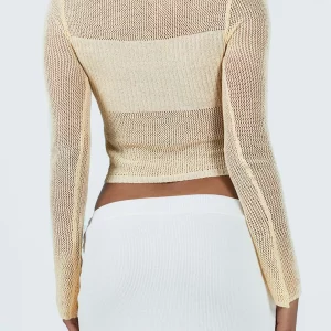 Y2K Grunge Crochet Crop Top - Knitted Square Neck Streetwear