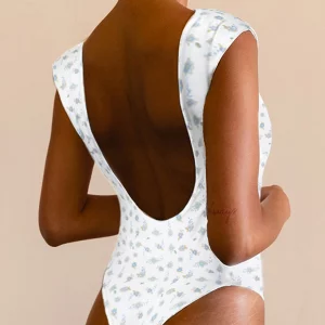 Y2K Grunge Style Backless Bodysuit - Retro Summer Fashion Piece