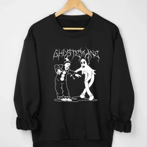 Y2K Grunge Style Ghostemane Printed T-Shirt & Long Sleeve Sweatshirt