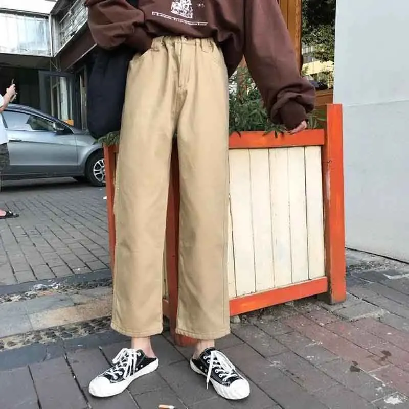 Y2K Grunge Style High Waist Harem Pants - Harajuku Casual Trousers