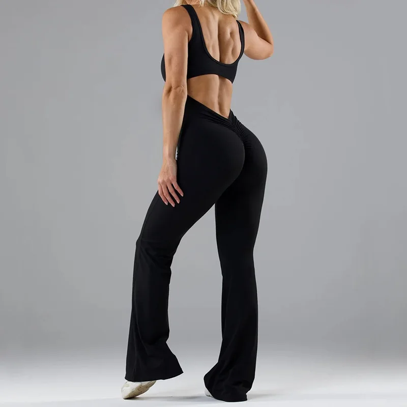 Y2K Grunge Style Jumpsuit - Retro Fitness Romper for Women