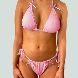 Y2K Halter Bikini Set: Two-Piece Swimsuit for Sexy Beachwear