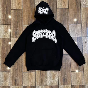 Y2K Harajuku Printed Hooded Pullover - High Street Sports Sweatshirt