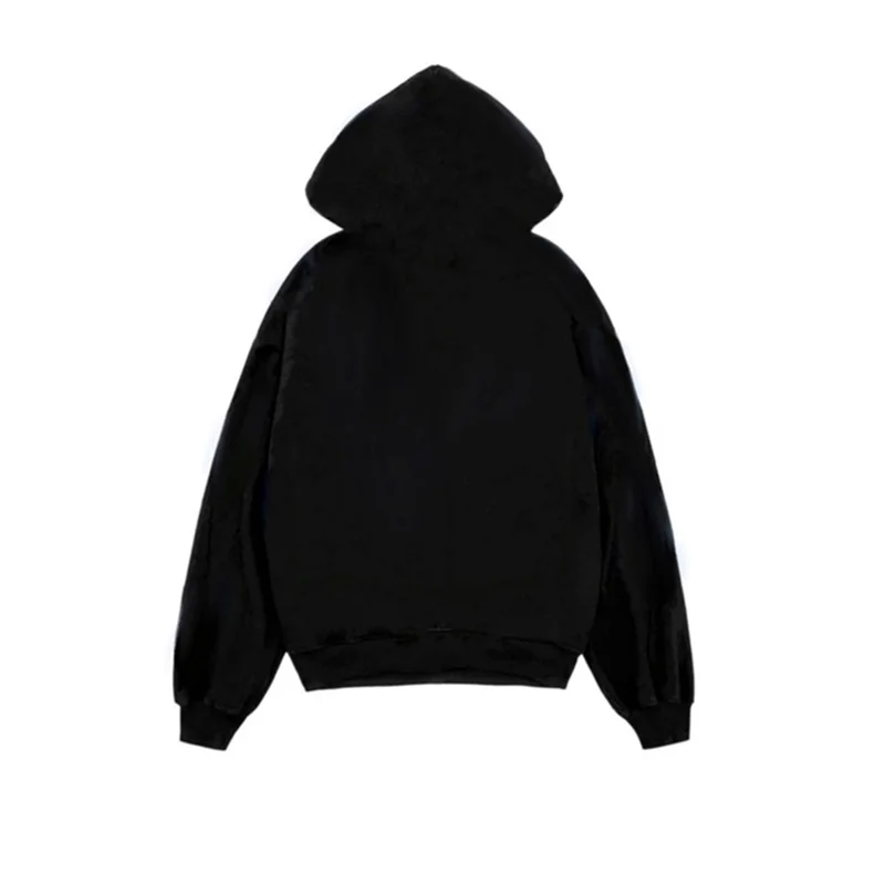 Y2K Harajuku Zip-Up Hoodie: Letter Print Oversized Sweatshirt for Women