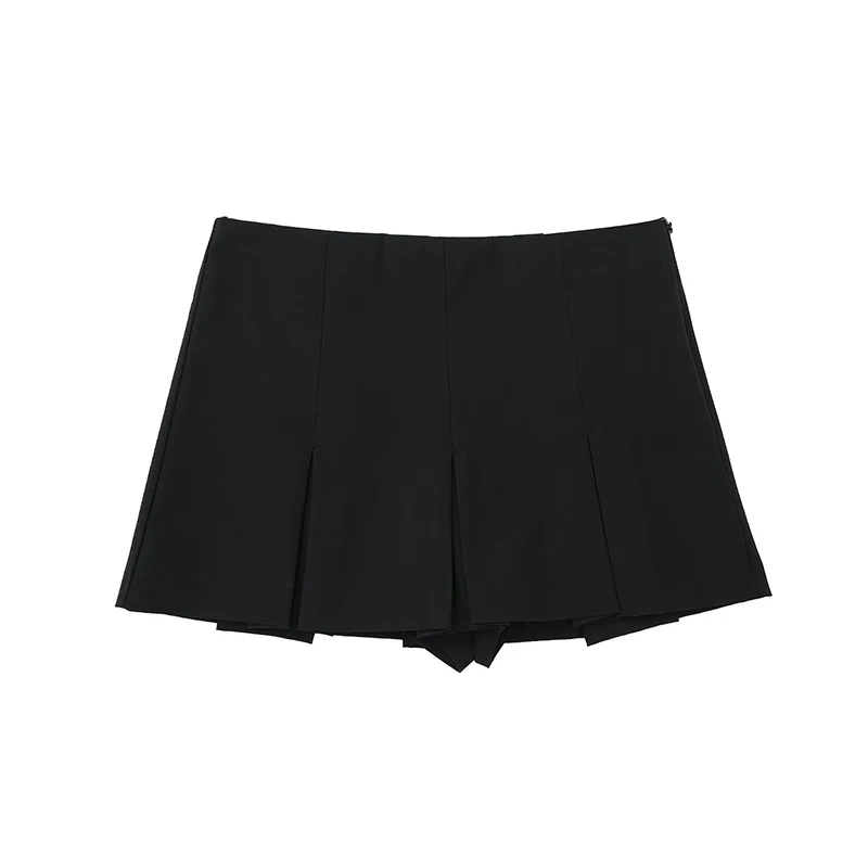 Y2K High Waist Pleated Mini Skirt - Summer Fashion Retro Style A-Line Dance Skirt