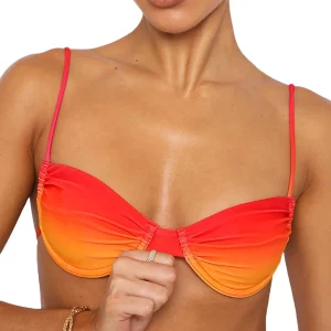 Y2K Inspired Two-Piece Bikini Set - High Waisted V-Neck Thong Swimsuit