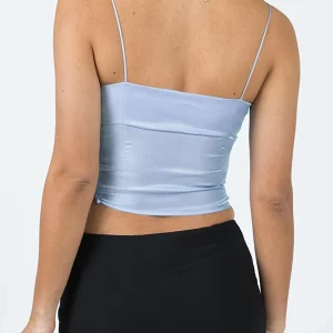 Y2K Lace Trim Backless Crop Top - Sexy Spaghetti Strap Camisole