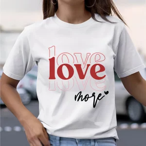 Y2K Love Letters Graphic T-Shirt - Casual Retro Style