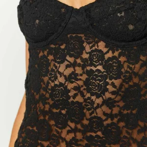 Y2K Mesh See-Through Black Lace-Up Slip Dress - Summer Fashion Statement