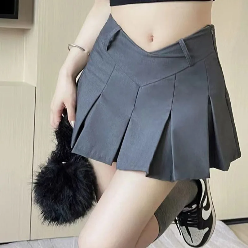 Y2K Pleated Mini Skirt - Sexy Low Waist Streetwear Fashion