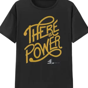 Y2K Power Black T-Shirt - Unisex Grunge Retro Fashion