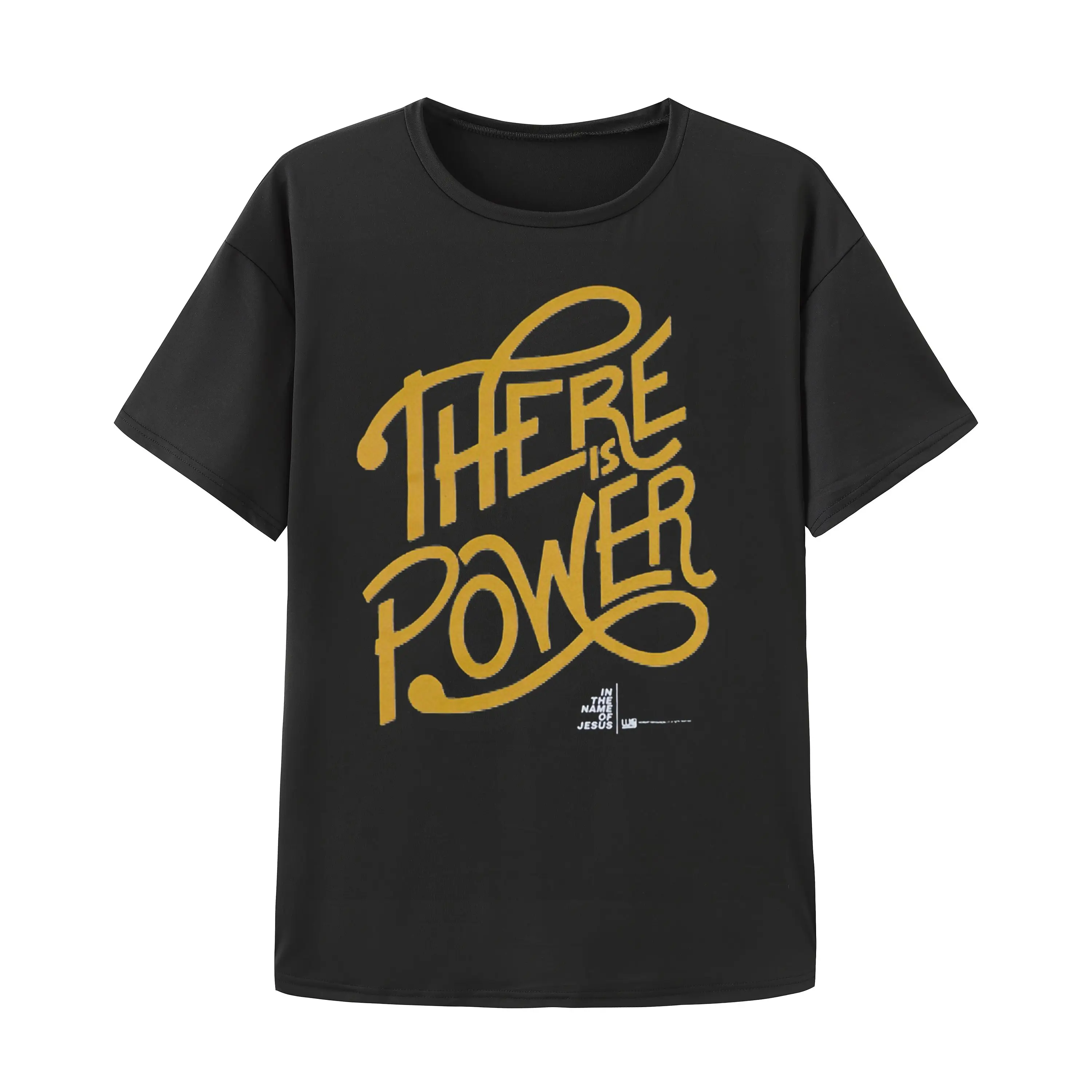 Y2K Power Black T-Shirt - Unisex Grunge Retro Fashion