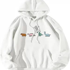 Y2K Retro Cartoon Graphic Hoodie