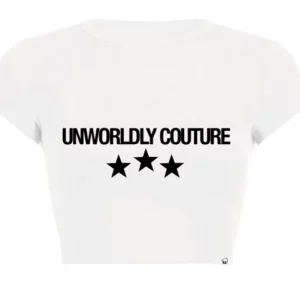 Y2K Retro Harajuku Casual Short Party Hotel High Street Women's Clothing Tops T-Shirts Sexy