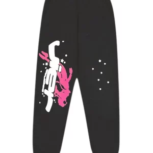 Y2K Retro Street Style Hooded Pullover & Ethnic Sports Pants Set