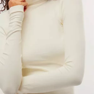 Y2K Sexy Backless Crop Top - Streetwear Spring Turtleneck T-Shirt