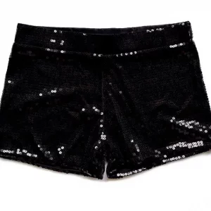 Y2K Sparkly Sequin Shorts: Slim Fit Casual Elastic Shiny Summer Nightclub Streetwear