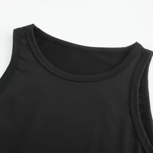 Y2K Spider Print Round Neck Vest T-Shirt