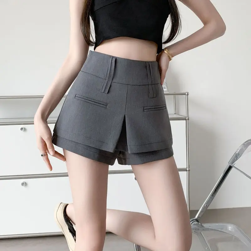 Y2K Summer 2024 Women's High Waist A-Line Skorts