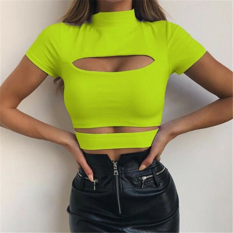 Y2K Summer Crop Top Hollow Out Tank Top Women's Fashion Shirt