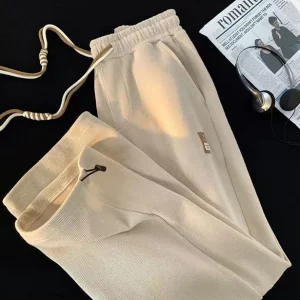 Y2K Summer Drawstring Joggers: Korean Fashion Sweatpants