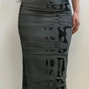 Y2K Summer Fashion: Sexy Wrap Hip Print Midi Skirt