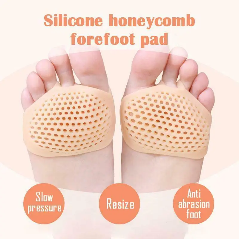 Y2K Summer Fashion Silicone Forefoot Pad for Pain Relief