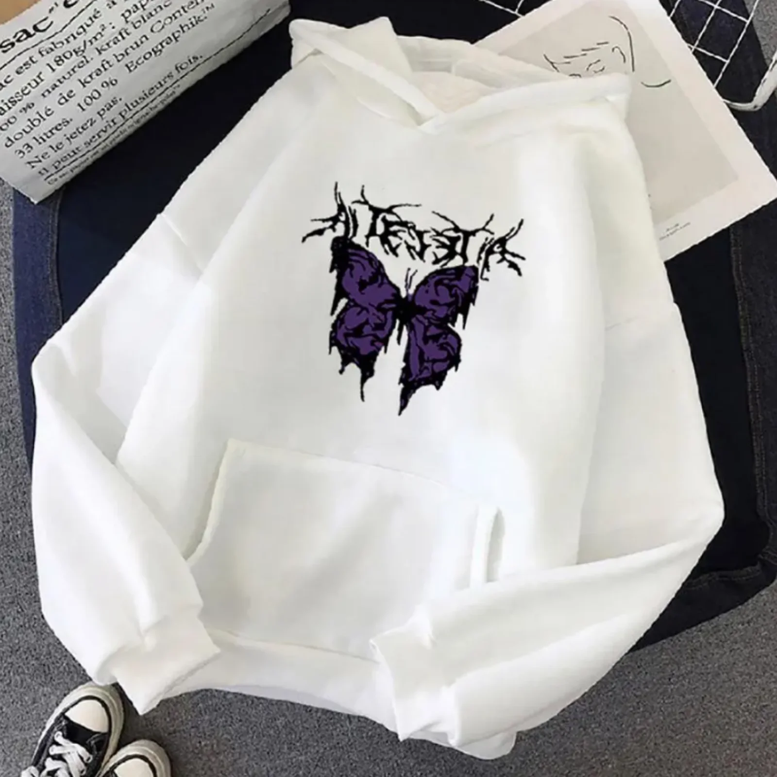 Y2K Summer Outfits Graphic Hoodie