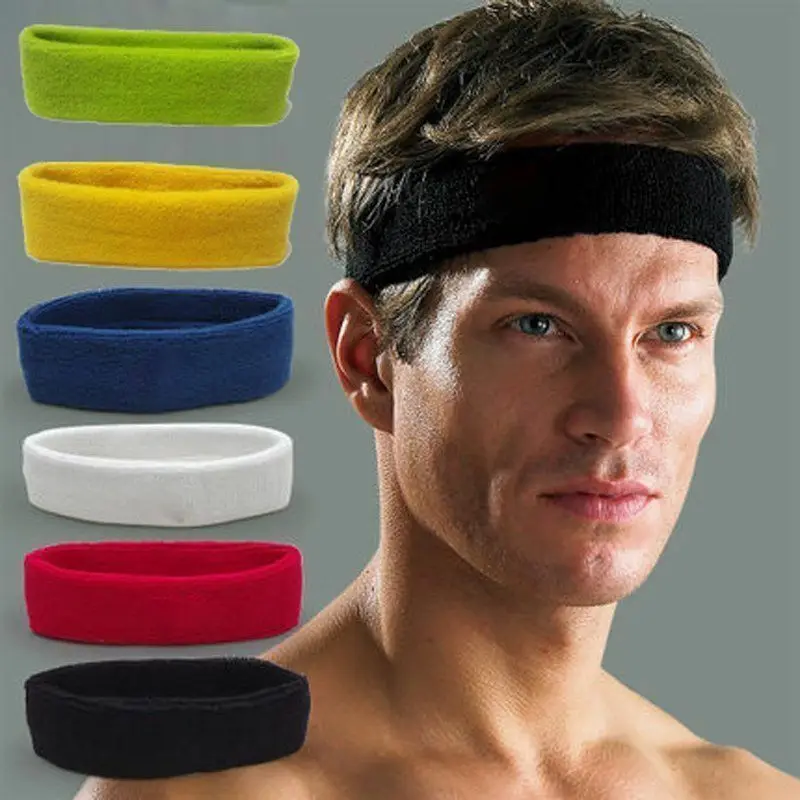 Y2K Summer Outfits Headband - Solid Color Hairband for Women & Men