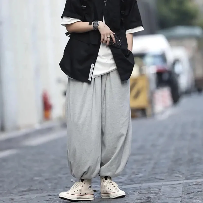 Y2K Super Loose Harajuku Women Jogging Pants - Hip Hop Streetwear Wide Leg Trousers