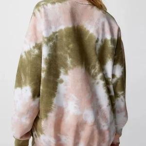 Y2K Vintage Harajuku Tie Dye Hoodie - Oversized Patchwork Sweatshirt