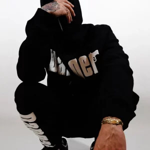 Y2K Zipper Cardigan Hoodie Set with Drawstring Pants - Street Hip-Hop Style